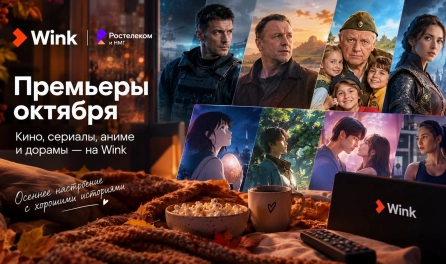 Осень в самом разгаре, а у нас — кинопремьеры! Встречайте октябрьскую подборку от Wink