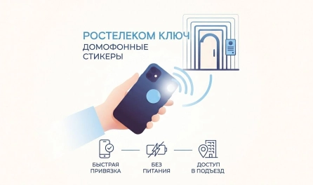 «Ростелеком» внедряет технологию управления умными домофонами с помощью стикеров.
