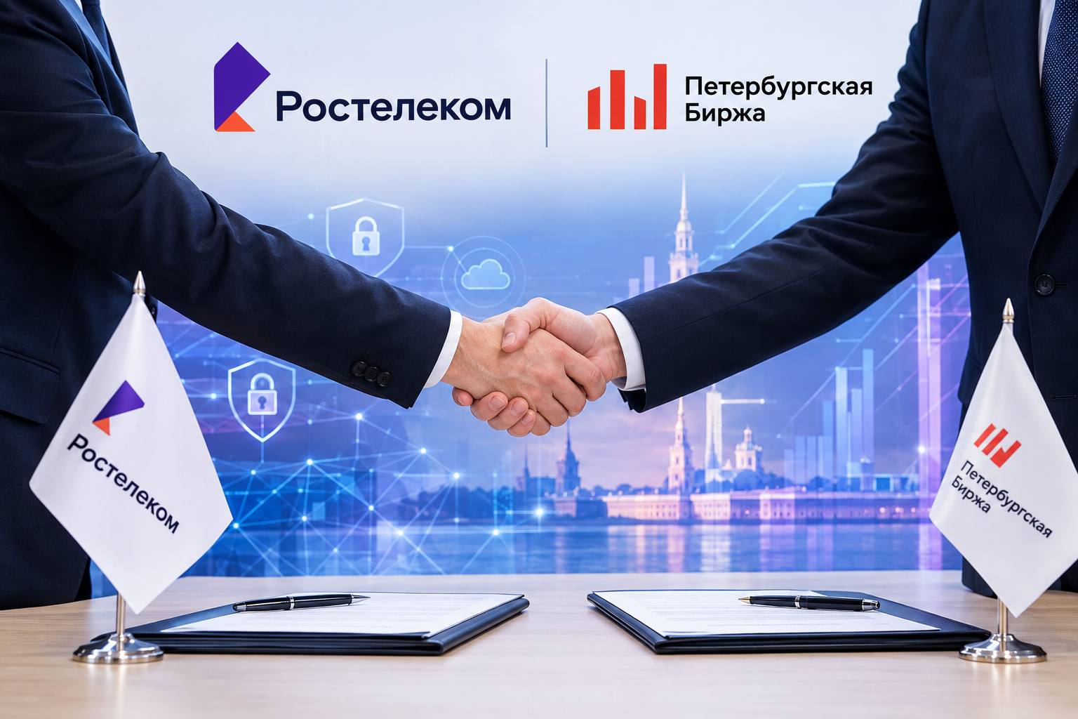 Цифровой альянс: «Ростелеком» и Петербургская биржа договорились о совместной работе над новыми технологиями.
